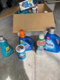 Box of Cleaning Supplies.