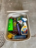 Box of Cleaning Supplies.