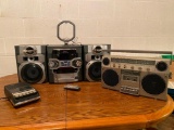 Audio Lot. RCA Stereo, Tape Recorder/Player, Boombox