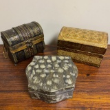 3 Decorative Boxes