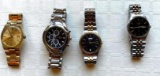 4 X Men's Watches from Seiko, Citizen, Omega, and Collezio