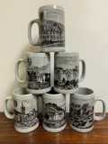 6 Collectable Mugs