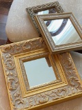 3 Beautiful Square Mirrors