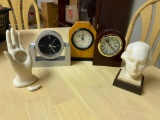 Three Clocks, George Washington, and a Broken Hand