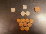 Wheat Pennies and Buffalo Nickels