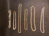 6 Elegant Costume Pearl Necklaces