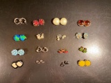 Sixteen Pairs of Earrings