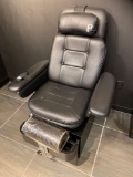 2 X RECLINING PEDICURE STATIONS WITH MASSAGE CHAIRS