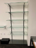 Wall-Mount Glass Shelves