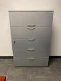 Four-Tier Steelcase Filing Cabinet