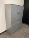 Four-Tier Steelcase File Cabinet