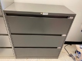 Three Drawer Steelcase File Cabinet