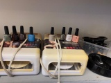 Shellac Lot/ Driers/Soakers/and Polish
