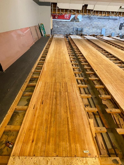 Reclaimed Wood - Vintage Bowling Alley Lane