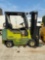 Clark GLS25MG Side Shift 3 Stage Forklift with New Tires