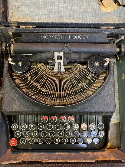 Monarch Pioneer Typewriter