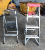 4ft Louisville Ladder, and 3ft Stepladder