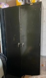 Metal Cabinet and Contents