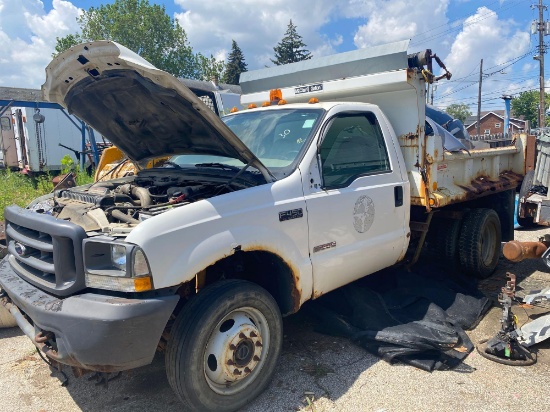 2003 Ford F-450 4x4 Dump Truck