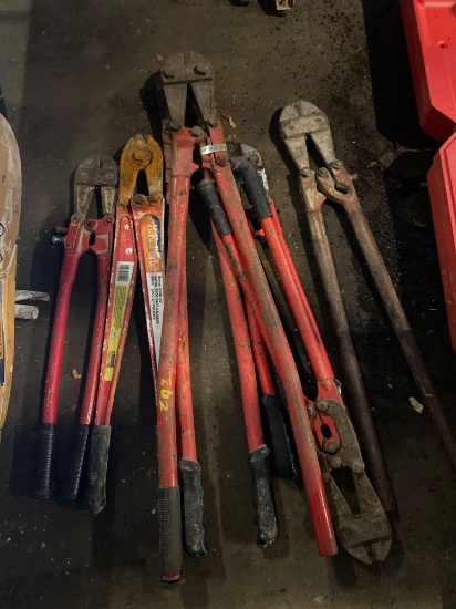 Lot of 6 Bolt Cutters