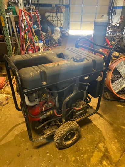 Generac 15000 Watt/30 HP Generator, Electric Start