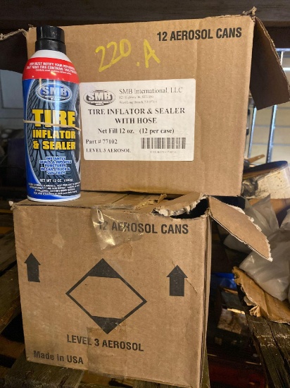 (20) Cans of SMB Tire Inflator
