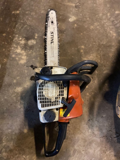 Stihl 017 Chainsaw-No compression