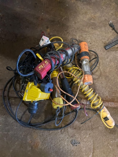 Bulk lot of hanging shop lights