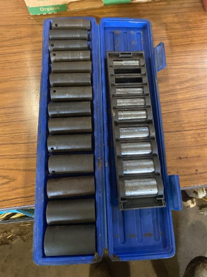Lot of Deep Well Sockets