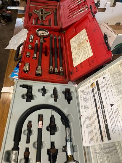 (4) Assorted Automotive Compression Test Kits
