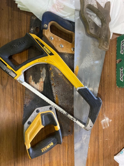 (4) Assorted Saws