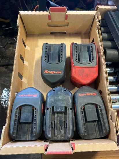 (5) Snap-On 18v Cordless Batteries