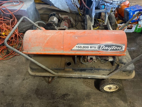 Dayton 150k BTU Torpedo Heater