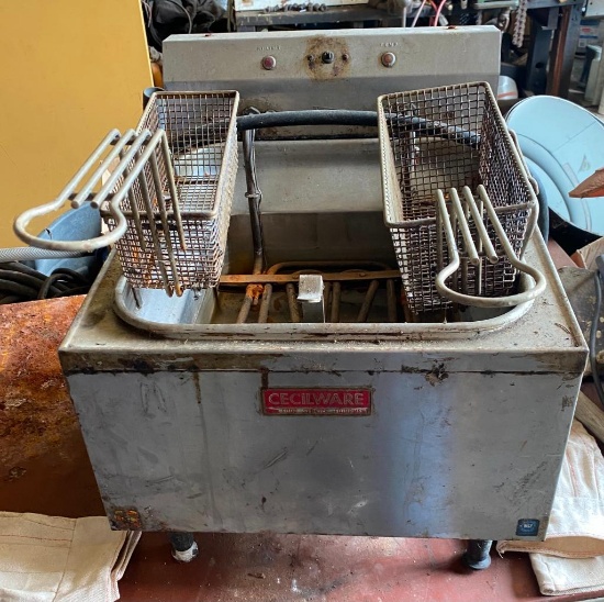 Cecilware Double Deep Fryer