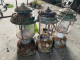 3 Vintage Lanterns