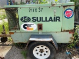 Sullair Co Diesel 125 Pull Behind Air compressor