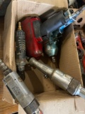 Lot of Assorted Air Tools. Impacts & Ratchets,