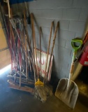 Brooms, Shovels, Mops, and More