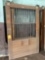 (2) 54in wide x 82.5 in tall (1) 65in wide x 82.5 tall Vintage Oak Rolling Barn Doors