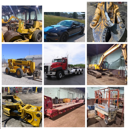 Live/Online Demo/Heavy Equipment Auction-Lorain