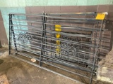 (4) 91in x 46in Vintage Metal Grates