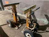 (2) Semi Trailer Stands