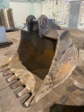 TAG Co 54in Toothed Excavator Bucket. (60 in with extenders)