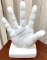 High Five Hand Sign Ceramic Figurine