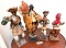 Captain Hook and Polynesians in Paper Mache Medium