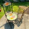 Mosaic Folding Chair and 