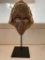 African Mask on Display Stand
