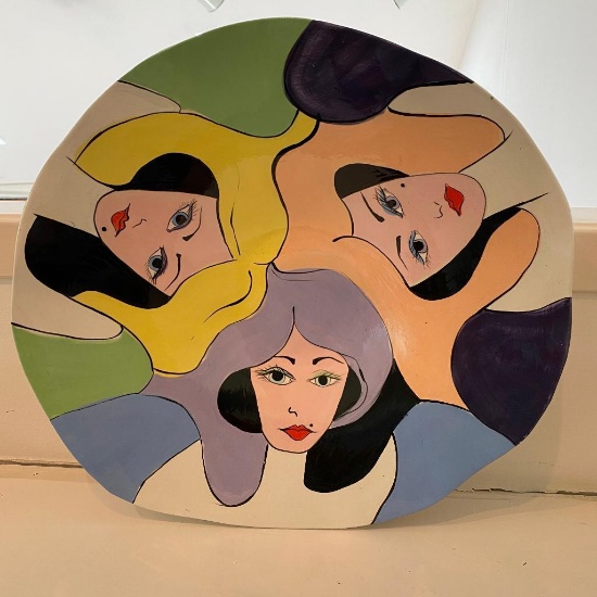 Large Decorative Plate