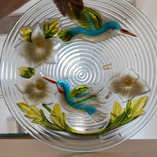 Large Glass Platter