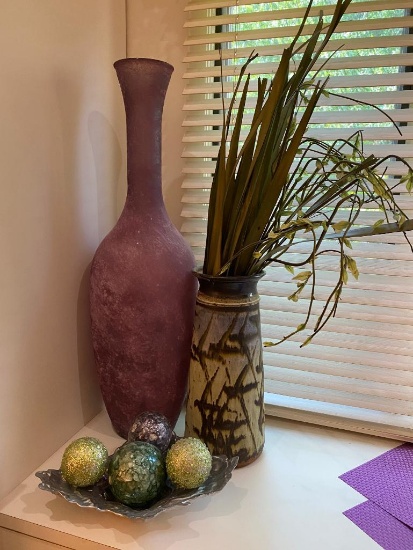 Decor Lot/ Large Vases